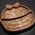 Easter-Basket-Tray-©.jpg Easter Trays Pack - CNC Files for Wood (svg, dxf, eps, ai, pdf)
