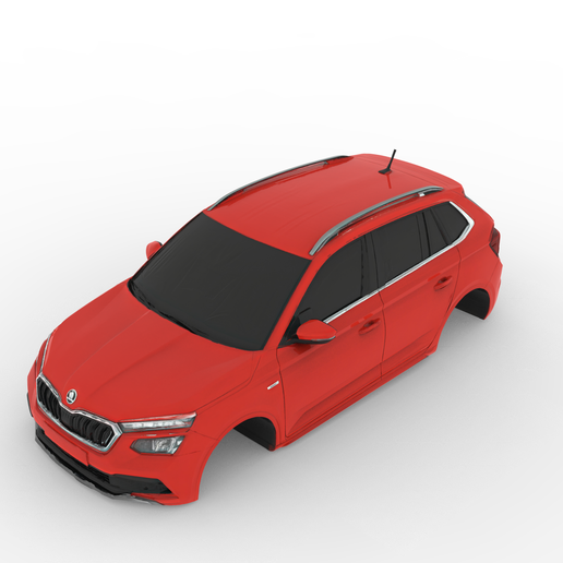 Skoda Kamiq Gen. 1 2015 Premium – Detailed 3D Car Body Model