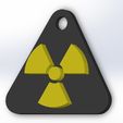 front.PNG Schlüsselanhänger radioaktives Symbol (5 Version)