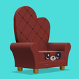 Couch2.png Bunny Couch - 3D Printable Model Inspired by Kindi Kids Show 3D print model