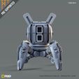 gs} MULTIFUNCTIONAL REMOTE UNIT Mech Sci-Fi Assault Droid multifunctional remote unit