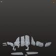 IMG_0521.png SPINOSAURUS MAROCCANUS - 3D печатная статуя динозавра - модульный STL