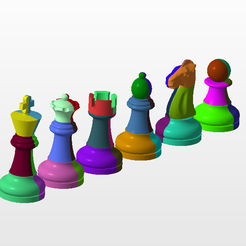 Free STL file Star Trek - Ganine Classic Chess Set: King ⭐・3D printing  design to download・Cults