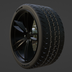Captura-de-pantalla-2023-03-23-022118.png Бесплатный STL файл ОБОД ДИСКИ PORSCHE 911 TURBO TECHART・3D-печатная модель для загрузки