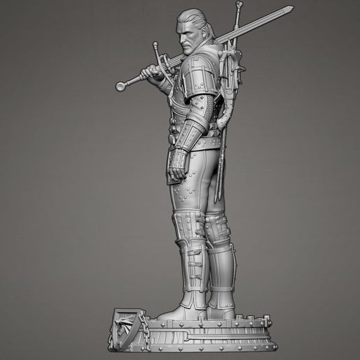 witcher-3d-print-stl-model-fdm-pla-sls-3dprinting-25.jpg Geralt Witcher 2 MODELS 1 PRICE