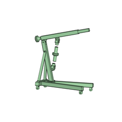 01.png STL file Scaler Crawler Truck Car Motor Lift Jack Stand adjustable・3D printer model to download