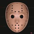 05.jpg Jason Voorhees Mask - Friday 13th movie 2019 - Horror Halloween Mask 3D print model