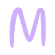 M.stl Letters and Numbers DISNEY Letters and Numbers | Logo