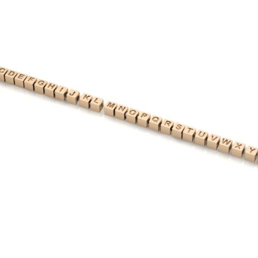 cubic neckless 3D model