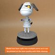 Cults2.jpg Animal Crossing Lucky 3D Model - Amiibo Scale -  3d Printable Animal Crossing New Horizons Figure