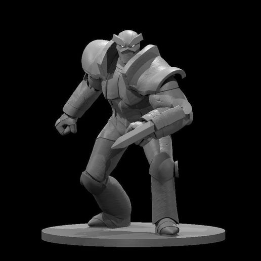 Iron Golem 2025 3D model preview