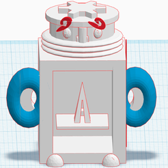 TOM1.png Free STL file TOM #mascot #Stratomaker・Template to download and 3D print, sofya_3D