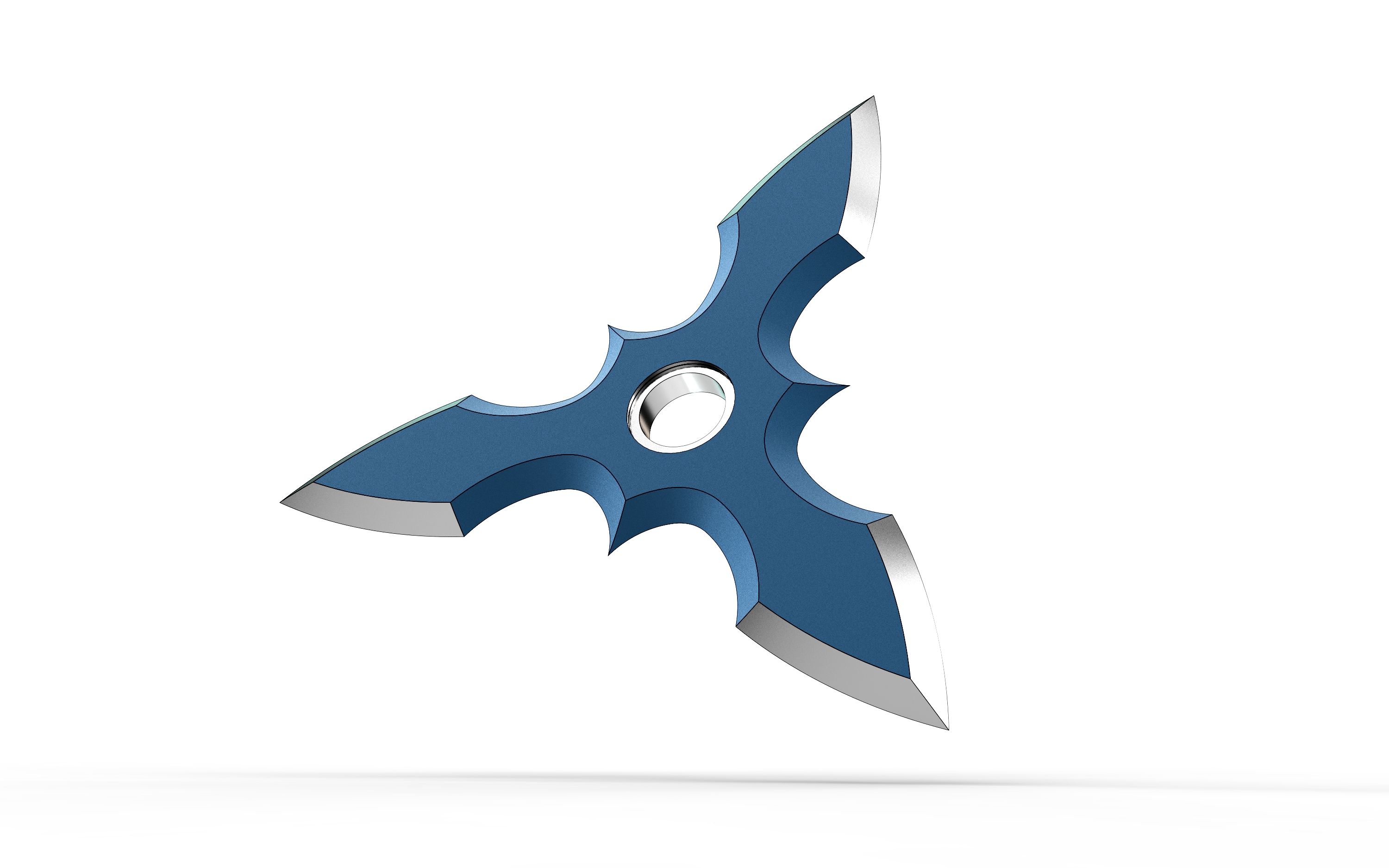 STL file Ninja Shuriken・3D printing idea to download・Cults