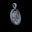 Screenshot-2021-07-27-142152.jpg Jesus with cross round pendant 3D print model