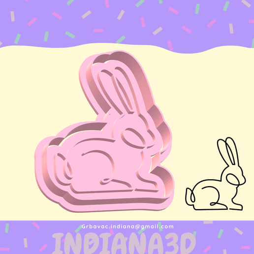 CUTTING A RABBIT LINE 3D model