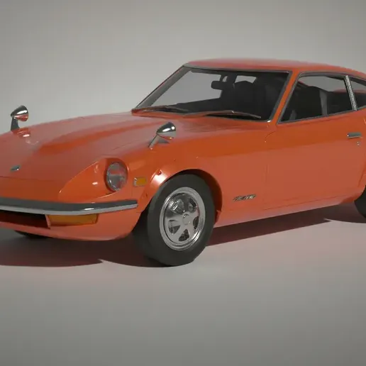 Nissan Fairlady 240ZG S30 – Japanese Sports Coupe STL 3D Print Model