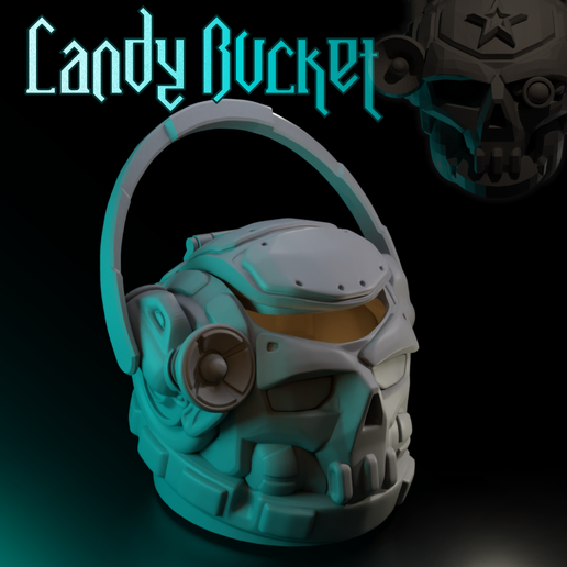 Halloween Special Candy Bucket