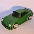 Porsche 911 - полностью печатный - масштаб 1/24