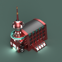 Planet_Express_3030_front.png Fichier STL gratuit Planète Express 3030・Plan à télécharger et à imprimer en 3D