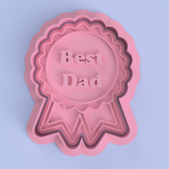 Best-Dad.png Father's day cookie cutter