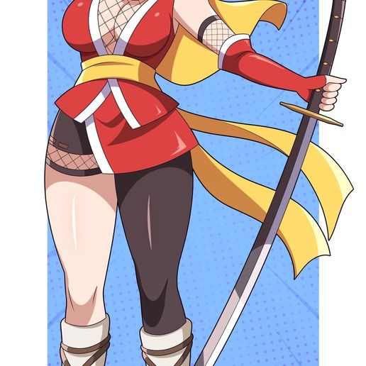 🥷 Izuna the unemployed ninja・ STL File for 3D printing・Cults
