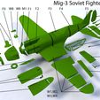 Mig3_assembly diagram.jpg Mig-3 Soviet Fighter (RC plane 1105mm wing)