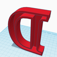 D23.png LETTER D + - LETTER D + - ALPHABET ( D )