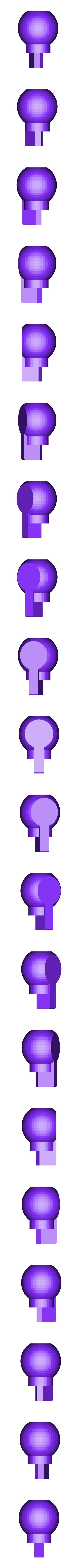 2_Chest6_Bottom_Balljoint.stl パワーレンジャー サンダー・メガゾード