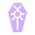 Necron Logo.stl Logotipo Necron para impressão