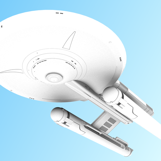 🖖 TOS Abbe Class・ 3D File for 3D printing・Cults
