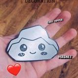 353788289_979165516753261_9019628402841140961_n.jpg STL file LankyBox Rocky Character / Magnet/ toy/ decoration Roblox / cake topper / kids birthday decoration / Rocky・3D printing model to download