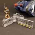 Scene.jpg Concrete Barriers for Tabletop Games (1:56 Scale)