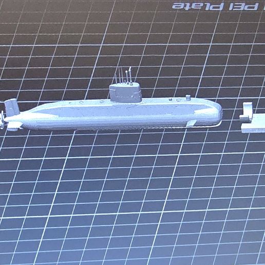🪖 1/700 HMCS Victoria Class submarine Royal Canadian Navy・ 3MF File for ...