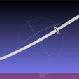 meshlab-2024-01-21-07-05-49-66.jpg Bleach Kuchiki Rukia Sword Printable Assembly