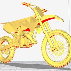 photo honda 1.jpg Download free OBJ file motorcycle HONDA CRF • 3D printable model, ats08