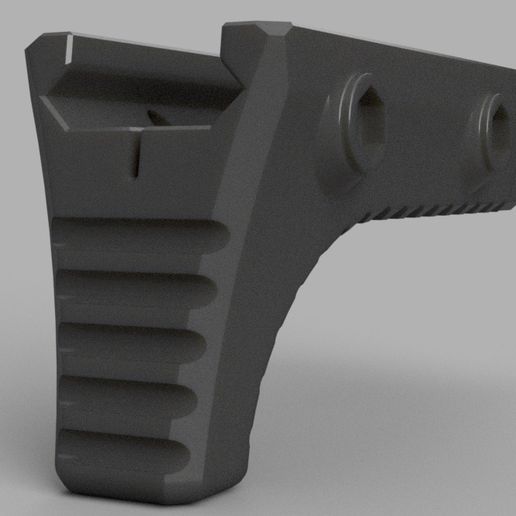 Hand Stop Picatinny 3D model