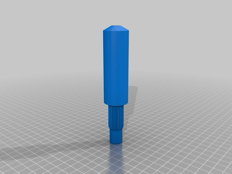 8115f37bf68352c0711b20bf261d15fb.png STL file Centreur embrayage 206 1.4 hdi (Clutch center tool)・Model to download and 3D print, ketchu13