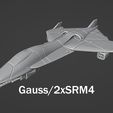 Gauss-2xSRM4.jpg Battletech Heavy Strike fighter proxy