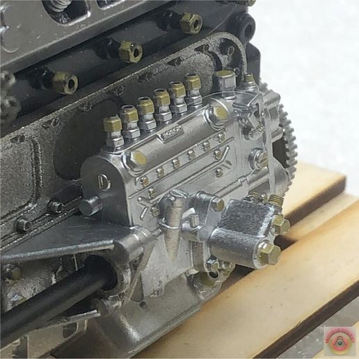 🚗 MERCEDES 300SL GULLWING W198 - ENGINE・ STL File for 3D printing・Cults