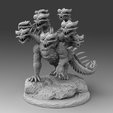 Dragon_8.png Dragon's Lair miniatures - eight headed dragon