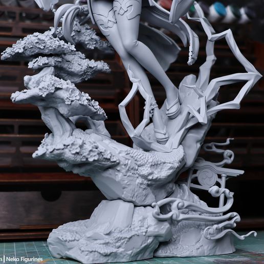 Raiden_8_L.jpg Raiden Shogun - Genshin Impact Figura de juego para impresión 3D