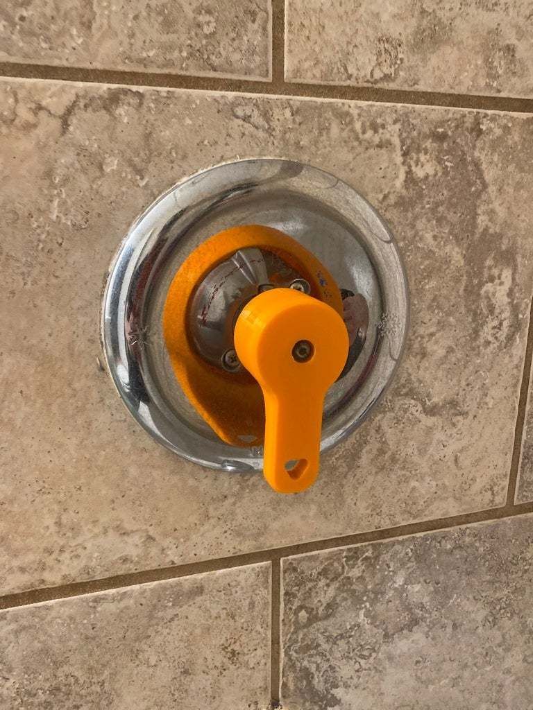 Free STL file Moen Shower Handle Replacement Stronger inside・3D printer