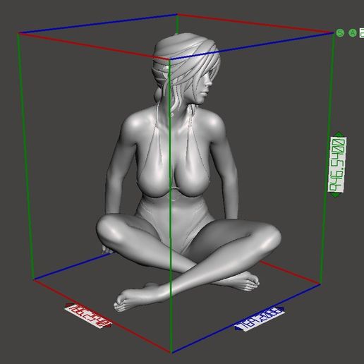 Swimsuit cartoon girl Preview005.jpg Badeanzug Cartoon Mädchen