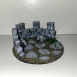 IMG_1723.jpeg Tabletop RPG Ruins Set Fantasy Wargames Scene Castle Scenery 28-32mm
