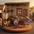 1.jpg Rivera Diorama - Miguel's Song | Coco Pixar 3D Figures Set