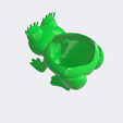 IMG_0882.png Free STL file Miss Frog bowl・3D printable object to download
