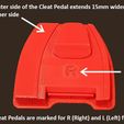 8d5f8190ab0d7fa5d90103c03a6484da_display_large.jpg Бесплатный STL файл Cleat Pedals - Clip into Shimano Road Bike Pedals・3D-печатная модель для загрузки