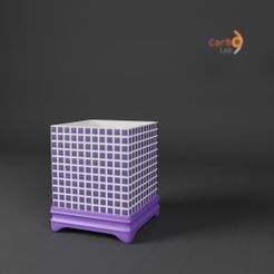 Mosaic-Pot-02.jpg STL file Mosaic Pot. 2 Pieces・3D printing template to download