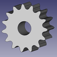 z15.png ANSI 25 // gear wheel // STL file