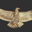 10ZBrush-Document.jpg Eagle open wings - wall relief